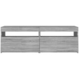 TV ormarić s LED svjetlima boja hrasta sonome 120 x 35 x 40 cm | Eponuda.com