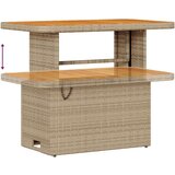 Set vrtnih sofa od 10 dijelova s jastučićima Bež poli ratan akacija set vrtne blagovaonice od 3 dijela s jastučićima Bež poli r | shoptok.hr
