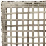  Vrtna stolica 2 pcs Svijetlo siva 55 x 53 x 85 cm poliratan | shoptok.hr