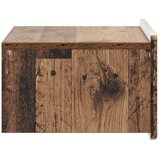  Noćni ormarić za montažu na zid Staro drvo 49 x 34 5 x 24 cm | shoptok.hr