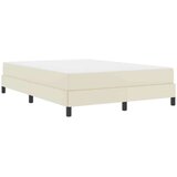  Konstrukcija postelje z vzmetnico krema 160 x 200 cm blago, (5000127364) | Shoptok.si