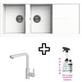  Sudoper SHR Unico 500 + slavina C02 Bianco | shoptok.hr