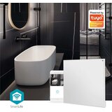 Nedis HTIP350WTW - infracrveni grejni panel 350W/230V/1xCR2025 59,8x62 cm wt IP44 + daljinski upravljač | Eponuda.com