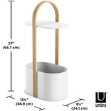 Umbra mizica, bela, barve bukve | Shoptok.si