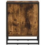 vidaXL Nočna omarica 2 pcs Dimni hrast 39,5 x 30 x 50 cm | Shoptok.si