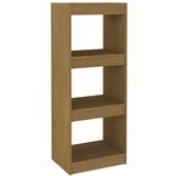 vidaXL Ormarić za knjige / pregrada boja meda 40x30x103,5 cm borovina | shoptok.hr