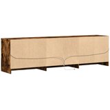  ormarić s LED svjetlima boja hrasta 180x34x50 cm drveni | shoptok.hr