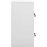  Ormarići s ključem 5 kom svjetlosivi/crveni 90x45x92,5 cm čelik | shoptok.hr