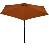  Vrtni suncobran s metalnom šipkom 300 cm terakota | shoptok.hr