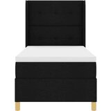 Box spring krevet s madracem Crna 140 x 200 cm tkanina | shoptok.hr