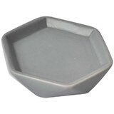 Tendance posuda za sapun dijamant 2x11.5cm ker. tamno siva (6480181) u
