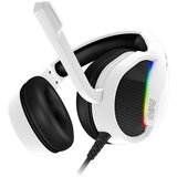 Connect IT CHP-3595-WH - LED RGB gejmerske žične slušalice sa mikrofonom bele/crne | Eponuda.com