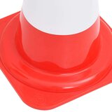 vidaXL Reflektirajući prometni čunjevi 20 kom crveno-bijeli 50 cm | shoptok.hr