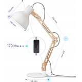  Stona lampa 1xE27/40W/230V bela | Eponuda.com