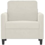  Fotelja krem 60 cm baršunasta | Eponuda.com
