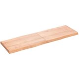 Stolna Mizna plošča svetlo rjava 160x50x6 cm obdelana trdna hrastovina, (20979209) | Shoptok.si
