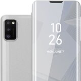 Cadorabo Ohišje, združljiv s Samsungom v Agate Silver - Clear View Zrcalo Zaščitni pokrov s funkcijo stojala 360 stopinj zaščita, (20568744) Cene