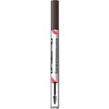 Maybelline new york Build-A-Brow 2 u 1 olovka za obrve i gel za fiksiranje 260 deep brown Cene