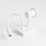  Brilagi - LED fleksibilna zidna lampa NUBILA 1xE27/25W/230V + LED/3W bela | Eponuda.com