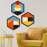 Wallity uramljena slika 6GEN17137, 35x35 cm, 3 dela Cene