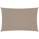 vidaXL Senčno jadro oksford blago pravokotno 2x5 m taupe | Shoptok.si