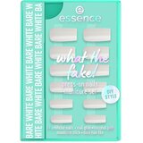 Essence What the fake! press-on nails manikir set 04 Bare White Cene
