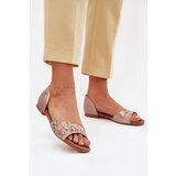 Maciejka Ladies Leather Sandals On Flat Heel | Shoptok.si