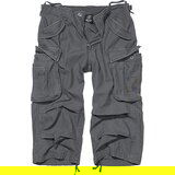 Brandit Industry Vintage Cargo 3/4 Charcoal Shorts | Shoptok.si