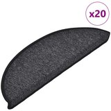 vidaXL Podloge za stopnice 30 kosov Antracitna 56x17x3 cm | Shoptok.si
