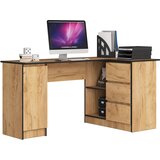 AKORD KOTNI PISALNA MIZA B20 CLP DESNA STRAN OAK CRAFT, (21702735) | Shoptok.si