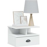  Noćni ormar Zidne Bijelo 40 x 31 x 27 cm Čvrsto borovo drvo - Bijelo | shoptok.hr