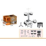 Bubanj set otroških bobnov za začetnike + stol | Shoptok.si