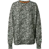 BOSS Orange Sweater majica 'Eteia1' smeđa / menta / crna / bijela