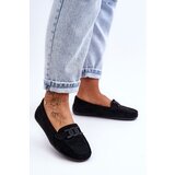 Boto Women's Stylish Suede Loafers Black Rabell | Shoptok.si