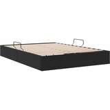  Otomanski krevet s pohranom Crna 140 x 190 cm Baršun | shoptok.hr