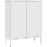 vidaXL Ladičar bijeli 80 x 35 x 101,5 cm čelični | shoptok.hr