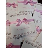  Vabilo za krst z ovčkami roza REK09-1 | Shoptok.si