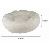 Love Story kremno bela postelja za pse ø 95 cm | Shoptok.si