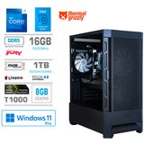 MEGA Računalnik MT WORKSTATION S8 i7-13700F/T1000-8GB/16GB-DDR5/1TB-4.0/1TB/750W/Win 11 PRO/črna, (22147464) | Shoptok.si