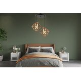 Opviq Luster Cube Double B Glass, Crni Cene