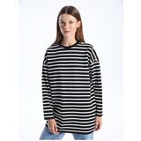 LC Waikiki Women's Crew Neck Striped Long Sleeve Tunic | Shoptok.si