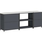 Kuhinjski set za pohranu 3 pcs Antracit 240 x 50 x 92 cm | shoptok.hr