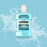 Listerine Mouthwash Cool Mint Mild Mint ustna voda za svež dah brez alkohola 1000 ml unisex | Shoptok.si