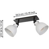 Eglo reflektor matlock sivo/crni, E27, 2x40 w | shoptok.hr