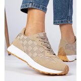 Gemre Beige Women's Sports Sneakers Samara | Shoptok.si