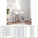 The Living Store Stojalo za čevlje prozorno 84x31,5x93 cm PP - Stojalo Za Čevlje, (21744605) | Shoptok.si