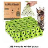  Vrečice za pseći izmet (255 komada) + spremnik gratis | shoptok.hr