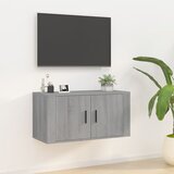 vidaXL Stenska TV omarica siva sonoma 80x34,5x40 cm Cene