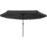  Vrtni suncobran Antracit 395 x 395 x 245 cm Poliester | Eponuda.ba