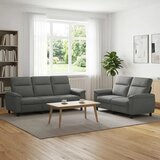 Set sofe 2 pcs Tamnosiva Tkanina - Tamnosiva 2-sjedalna (140 cm) + 3-sjedalna | shoptok.hr